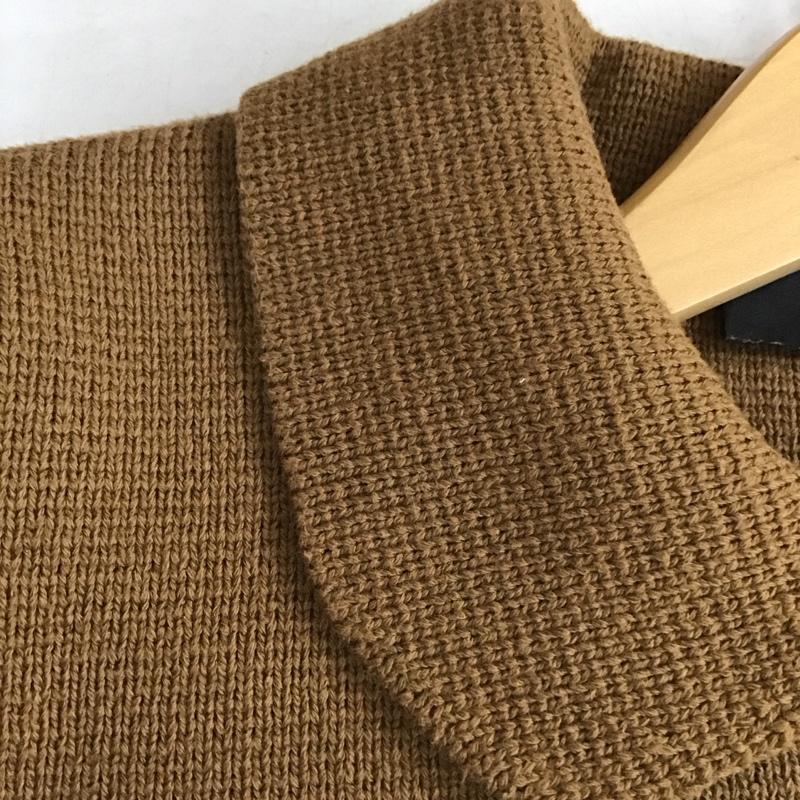 ザラ ZARA シャツ、ブラウス 半袖 半袖カットソー ニットカットソー フロントボタン S 無地 茶 / ブラウン / brown レディース USED 古着 中古 10151899