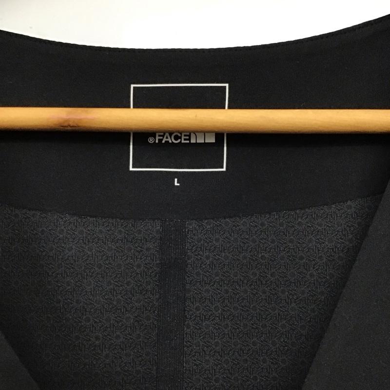 ザノースフェイス THE NORTH FACE ジャケット、上着 ジャケット、ブレザー カジュアルジャケット アウター ノーカラージャケット L 無地 ダークグレー / ダークグレー / レディース USED 古着 中古 10151902