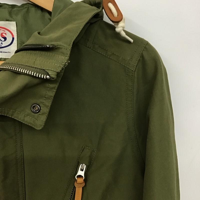フリークスストア FREAK S STORE ジャケット、上着 ジャンパー、ブルゾン ジップアップジャケット パーカージャケット アウター S 無地 カーキ / カーキ / khaki レディース USED 古着 中古 10151905