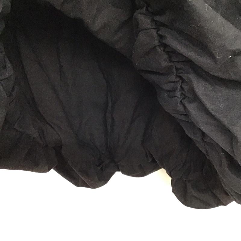 ザラ ZARA カットソー 半袖 ノースリーブカットソー プルオーバーカットソー XS 無地 黒 / ブラック / black レディース USED 古着 中古 10151908