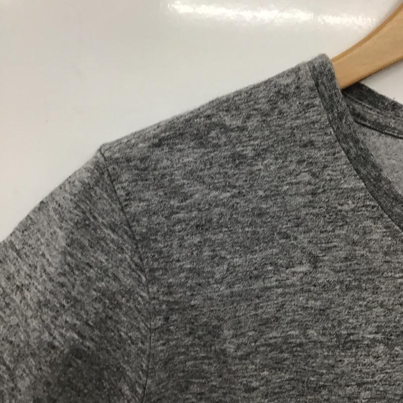 ザノースフェイス THE NORTH FACE Tシャツ 半袖 ntw31724 半袖カットソー プリントTシャツ クルーネックカットソー S ロゴ、文字 灰 / グレー / gray レディース USED 古着 中古 10151909