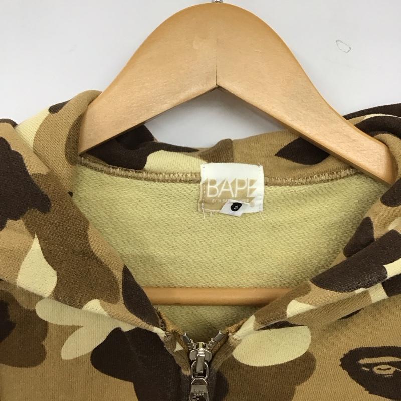 ベイプ BAPE ベスト ベスト ジップアップベスト ノースリーブカットソー アウター M プリント マルチカラー / マルチカラー / multicolor メンズ USED 古着 中古 10151914