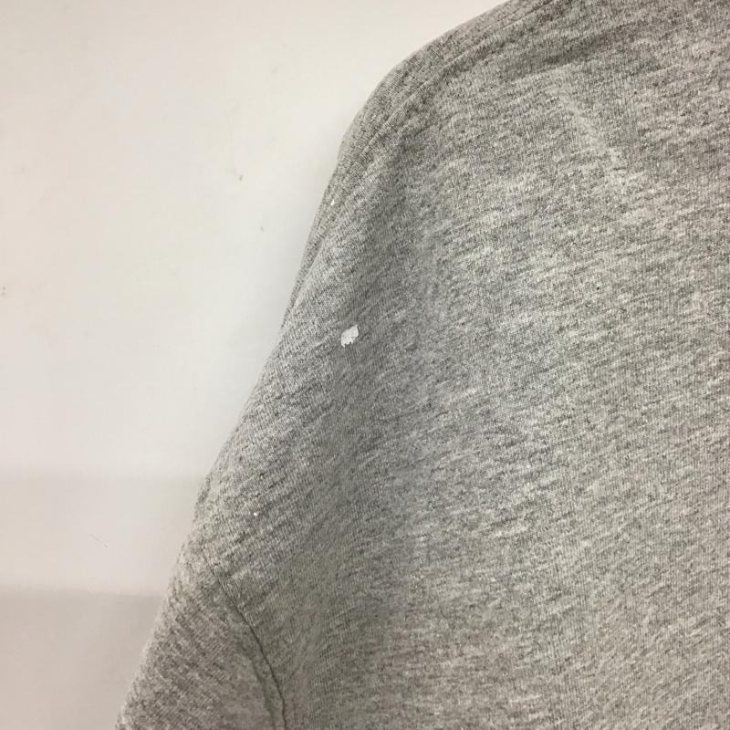 カーハート Carhartt Tシャツ 半袖 半袖カットソー プリントTシャツ ヘンリーネックカットソー XL ロゴ、文字 灰 / グレー / gray メンズ USED 古着 中古 10151915