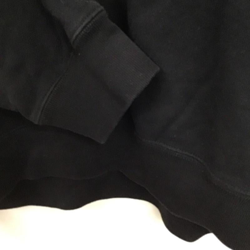 ユニクロ UNIQLO トレーナー 長袖 341-467773 長袖トレーナー スウェット クルーネック プルオーバー L プリント 黒 / ブラック / black メンズ USED 古着 中古 10151920