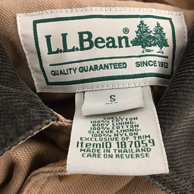 エルエルビーン L.L.Bean ジャケット、上着 ジャンパー、ブルゾン カジュアルジャケット アウター カラージャケット S 無地 茶 / ブラウン / brown メンズ USED 古着 中古 10151921