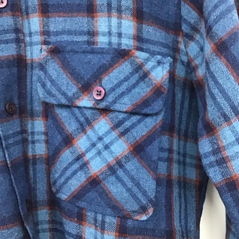 古着 USED シャツ、ブラウス 長袖 長袖シャツ チェックシャツ カラーシャツ S チェック マルチカラー / マルチカラー / multicolor メンズ USED 古着 中古 10151922