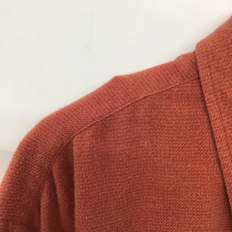 ブルックスブラザーズ BROOKS BROTHERS ポロシャツ 長袖 長袖 XXL 無地 赤 / レッド / red X 橙 / オレンジ / orange メンズ USED 古着 中古 10151923
