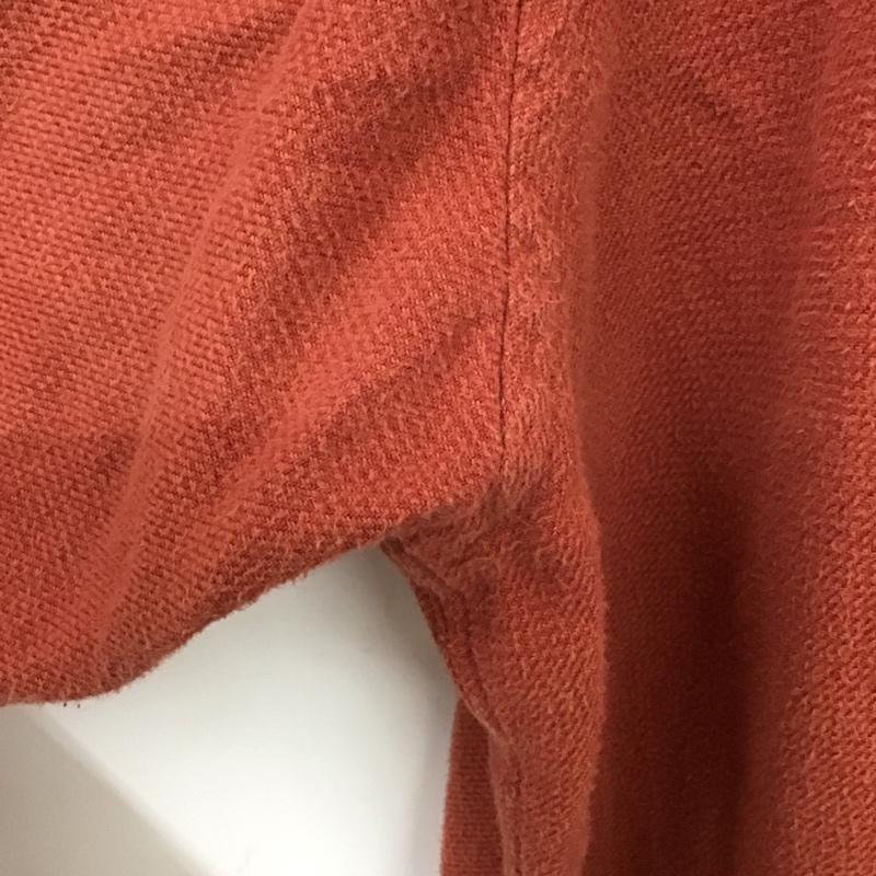 ブルックスブラザーズ BROOKS BROTHERS ポロシャツ 長袖 長袖 XXL 無地 赤 / レッド / red X 橙 / オレンジ / orange メンズ USED 古着 中古 10151923