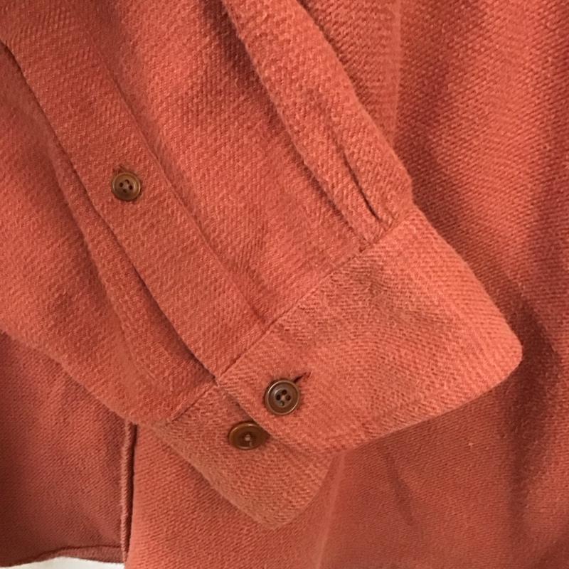 ブルックスブラザーズ BROOKS BROTHERS ポロシャツ 長袖 長袖 XXL 無地 赤 / レッド / red X 橙 / オレンジ / orange メンズ USED 古着 中古 10151923