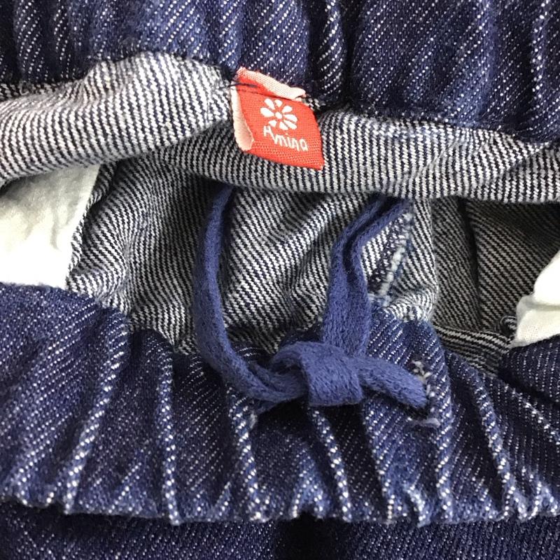 アミナ Amina パンツ デニム、ジーンズ デニムパンツ ワイドパンツ カジュアルパンツ 刺繍 インディゴ / インディゴ / Indigo メンズ USED 古着 中古 10151931