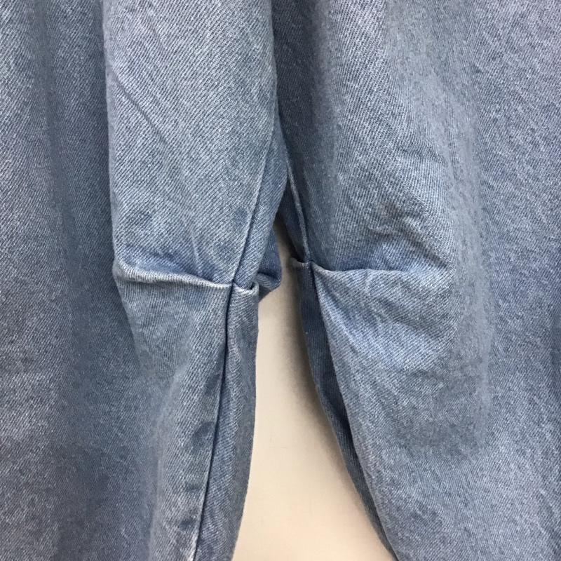 アミナ Amina パンツ デニム、ジーンズ デニムパンツ ワイドパンツ カジュアルパンツ 刺繍 インディゴ / インディゴ / Indigo メンズ USED 古着 中古 10151932