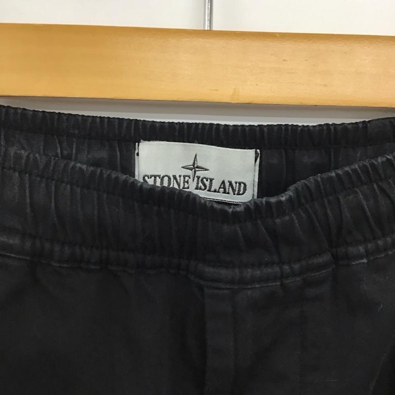 ストーンアイランド STONE ISLAND パンツ ワークパンツ、ペインターパンツ ワークパンツ ワイドパンツ カジュアルパンツ カーゴパンツ M 無地 黒 / ブラック / black メンズ USED 古着 中古 10151935