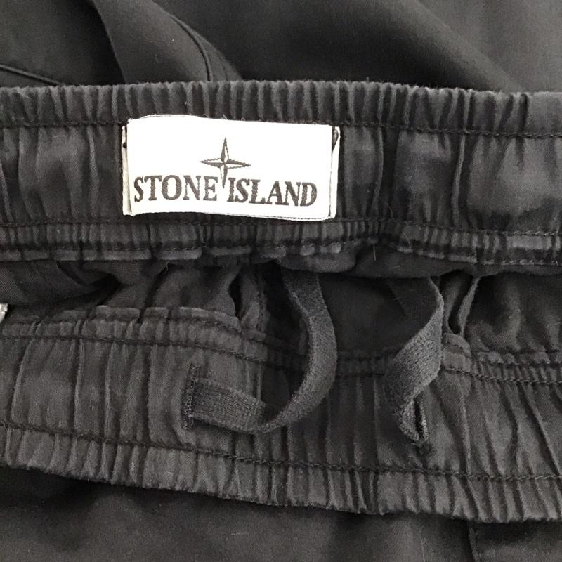 ストーンアイランド STONE ISLAND パンツ ワークパンツ、ペインターパンツ ワークパンツ ワイドパンツ カジュアルパンツ カーゴパンツ M 無地 黒 / ブラック / black メンズ USED 古着 中古 10151935