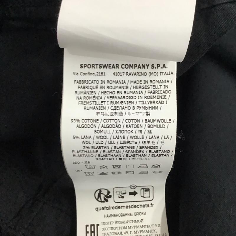 ストーンアイランド STONE ISLAND パンツ ワークパンツ、ペインターパンツ ワークパンツ ワイドパンツ カジュアルパンツ カーゴパンツ M 無地 黒 / ブラック / black メンズ USED 古着 中古 10151935