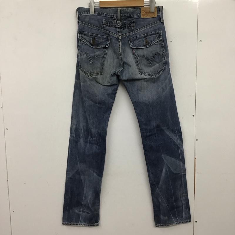 リーバイストラウスアンドコー Levi Strauss & co. パンツ デニム、ジーンズ デニムパンツ スリムパンツ カジュアルパンツ ストレッチパンツ 30インチ ダメージ加工 インディゴ / インディゴ / Indigo メンズ USED 古着 中古 10151936