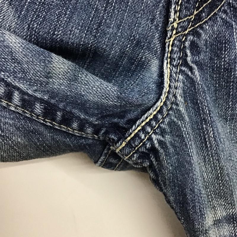 リーバイストラウスアンドコー Levi Strauss & co. パンツ デニム、ジーンズ デニムパンツ スリムパンツ カジュアルパンツ ストレッチパンツ 30インチ ダメージ加工 インディゴ / インディゴ / Indigo メンズ USED 古着 中古 10151936