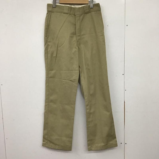 ディッキーズ Dickies パンツ ワークパンツ、ペインターパンツ ワークパンツ ワイドパンツ カジュアルパンツ 30インチ 無地 ベージュ / ベージュ / beige メンズ USED 古着 中古 10151939