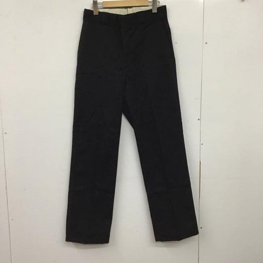 ディッキーズ Dickies パンツ ワークパンツ、ペインターパンツ ワイドパンツ カジュアルパンツ ワークパンツ 30インチ 無地 黒 / ブラック / black メンズ USED 古着 中古 10151940