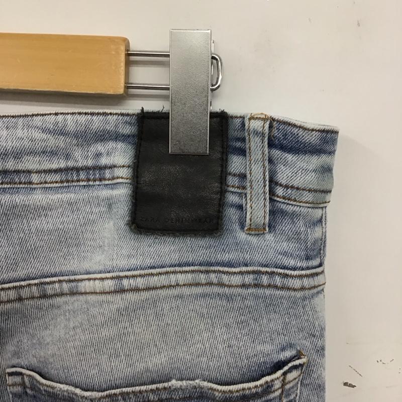 ザラ ZARA パンツ デニム、ジーンズ デニムパンツ スリムパンツ カジュアルパンツ ストレッチパンツ 40 無地 インディゴ / インディゴ / Indigo メンズ USED 古着 中古 10151941