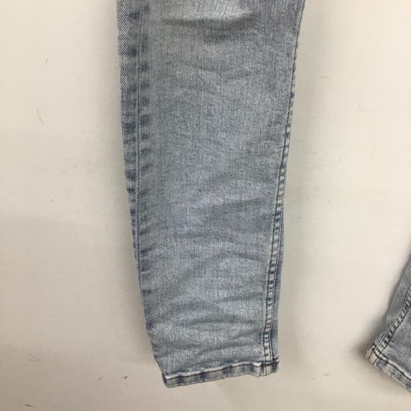 ザラ ZARA パンツ デニム、ジーンズ デニムパンツ スリムパンツ カジュアルパンツ ストレッチパンツ 40 無地 インディゴ / インディゴ / Indigo メンズ USED 古着 中古 10151941
