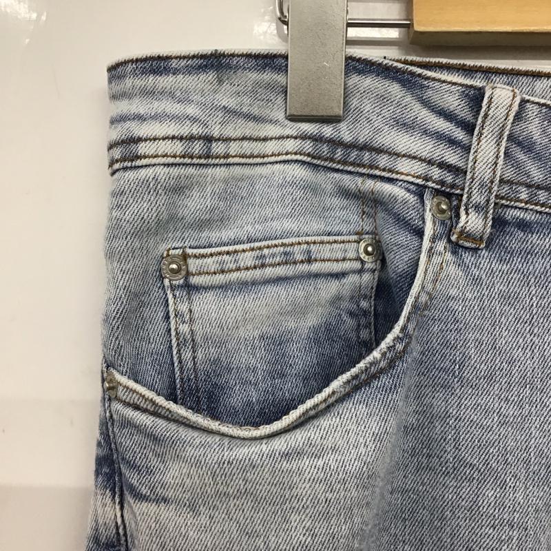 ザラ ZARA パンツ デニム、ジーンズ デニムパンツ スリムパンツ カジュアルパンツ ストレッチパンツ 40 無地 インディゴ / インディゴ / Indigo メンズ USED 古着 中古 10151941