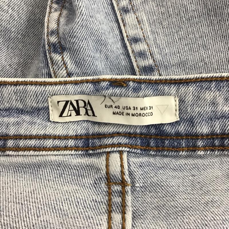 ザラ ZARA パンツ デニム、ジーンズ デニムパンツ スリムパンツ カジュアルパンツ ストレッチパンツ 40 無地 インディゴ / インディゴ / Indigo メンズ USED 古着 中古 10151941
