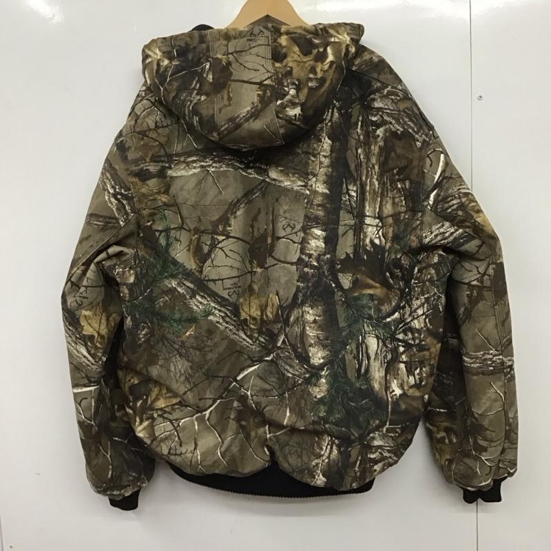 カーハート Carhartt ジャケット、上着 ジャンパー、ブルゾン ジップアップパーカー 長袖パーカー カジュアルジャケット アウター XL プリント マルチカラー / マルチカラー / multicolor メンズ USED 古着 中古 10151946