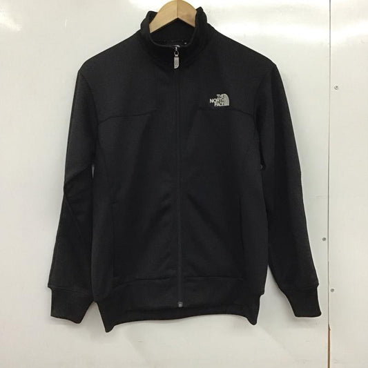 ザノースフェイス THE NORTH FACE ジャケット、上着 ジャンパー、ブルゾン nt11950 ジップアップジャケット ジャージ S ロゴ、文字 黒 / ブラック / black メンズ USED 古着 中古 10151948