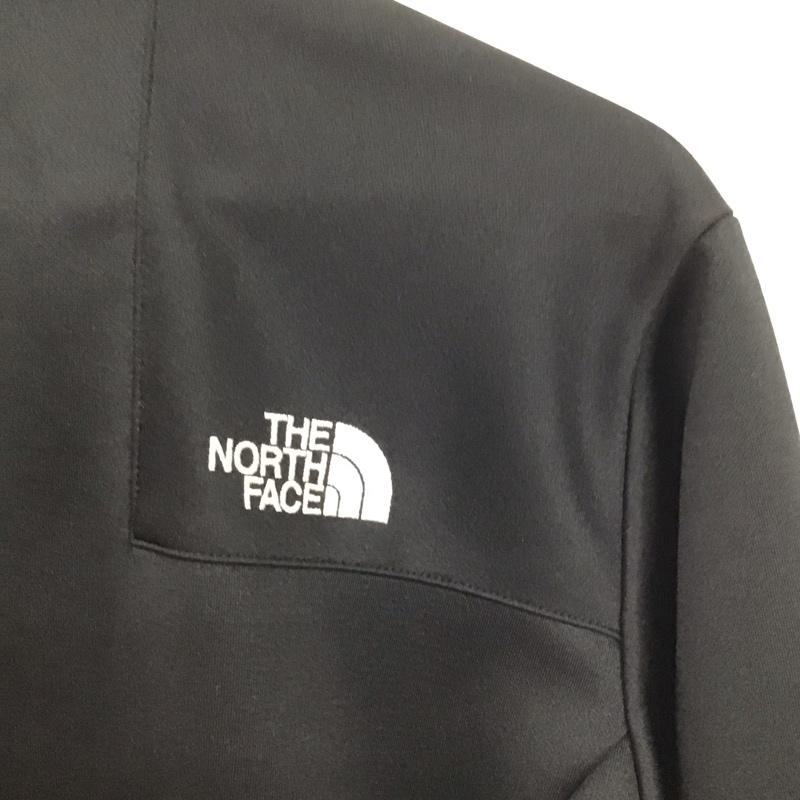 ザノースフェイス THE NORTH FACE ジャケット、上着 ジャンパー、ブルゾン nt11950 ジップアップジャケット ジャージ S ロゴ、文字 黒 / ブラック / black メンズ USED 古着 中古 10151948