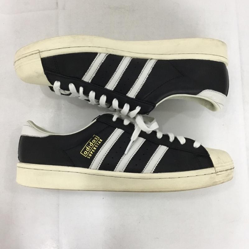 アディダス adidas スニーカー スニーカー JQ3255 Superstar Vintage 27.5cm 箱有 27.5cm ロゴ、文字 黒 / ブラック / black X 白 / ホワイト / white メンズ USED 古着 中古 10151951