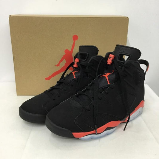 ナイキ NIKE スニーカー スニーカー CT8529-001 AIR JORDAN 6 RETRO インフラレッド セールスマン 28.5cm 箱有 28.5cm ロゴ、文字 黒 / ブラック / black X 赤 / レッド / red メンズ USED 古着 中古 10151954