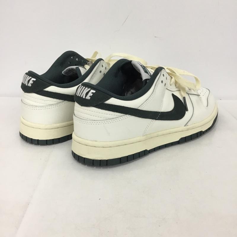 ナイキ NIKE スニーカー スニーカー FQ8080-133 DUNK LOW 25.5cm 25.5cm ロゴ、文字 白 / ホワイト / white X 緑 / グリーン / green メンズ USED 古着 中古 10151957