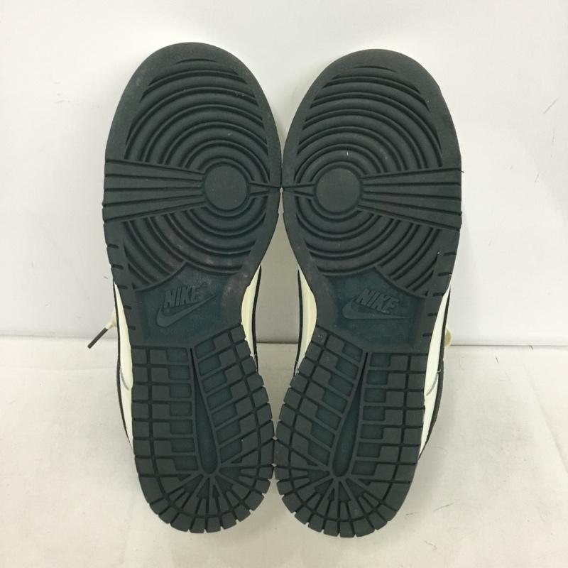 ナイキ NIKE スニーカー スニーカー FQ8080-133 DUNK LOW 25.5cm 25.5cm ロゴ、文字 白 / ホワイト / white X 緑 / グリーン / green メンズ USED 古着 中古 10151957