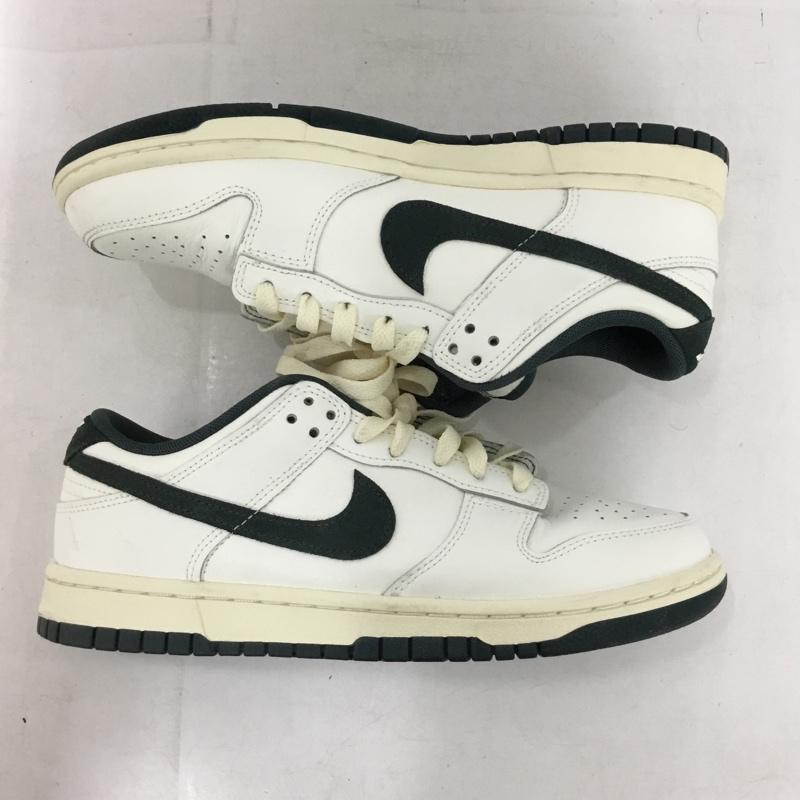 ナイキ NIKE スニーカー スニーカー FQ8080-133 DUNK LOW 25.5cm 25.5cm ロゴ、文字 白 / ホワイト / white X 緑 / グリーン / green メンズ USED 古着 中古 10151957