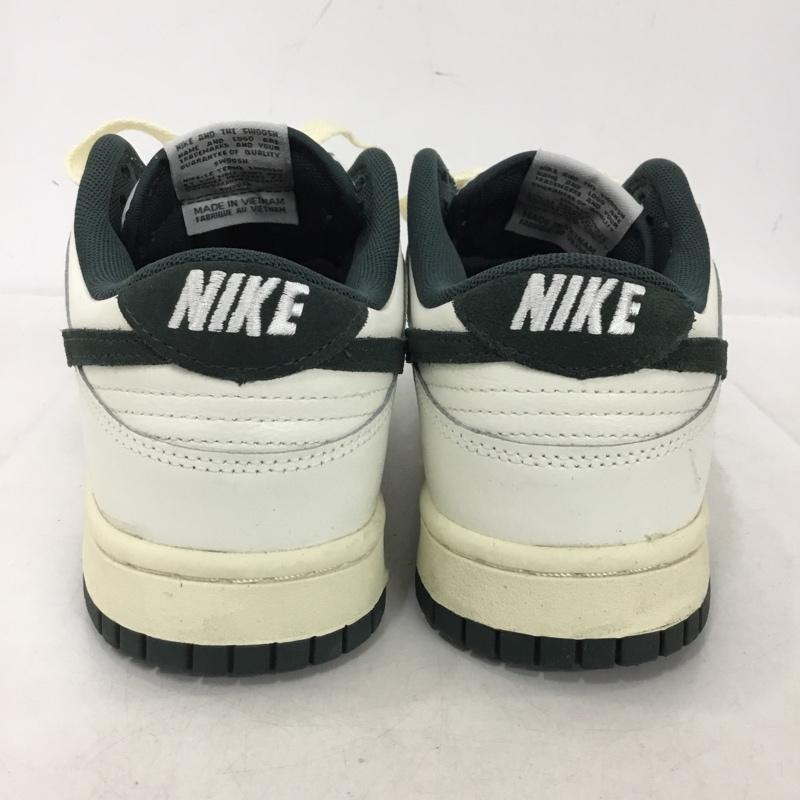 ナイキ NIKE スニーカー スニーカー FQ8080-133 DUNK LOW 25.5cm 25.5cm ロゴ、文字 白 / ホワイト / white X 緑 / グリーン / green メンズ USED 古着 中古 10151957