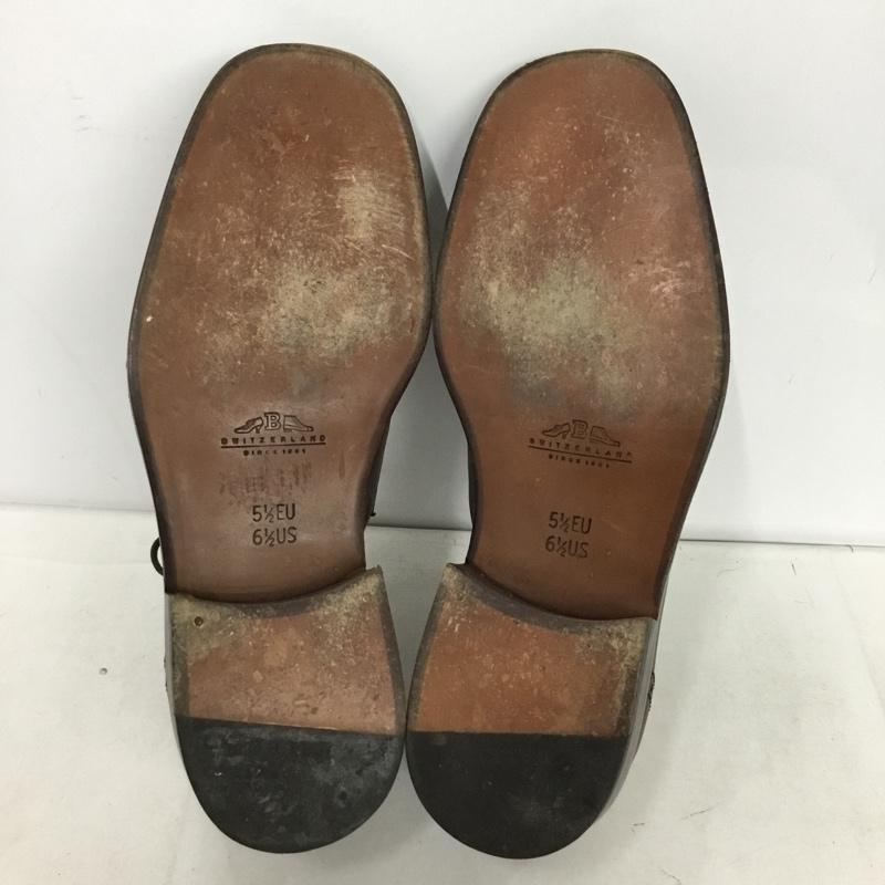 バリー BALLY 革靴 革靴 レースアップ 6.5D  茶 / ブラウン / brown メンズ USED 古着 中古 10151959