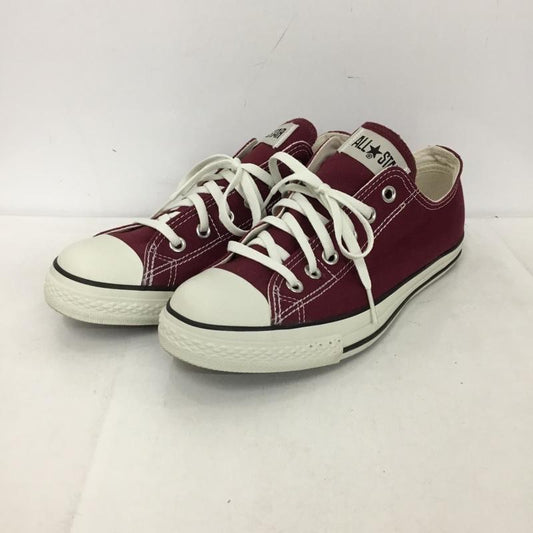 コンバース CONVERSE スニーカー スニーカー 1SD148 ローカット オールスター LP ウォッシュアウト スリップ OX 25.5cm 25.5cm ロゴ、文字 えんじ / ワインレッド / dark red メンズ USED 古着 中古 10151960
