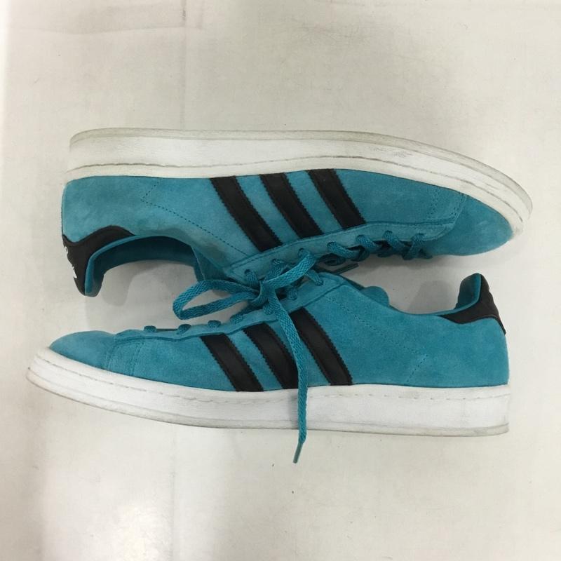 アディダス adidas スニーカー スニーカー G13146 CAMPUS 80s 26.5cm 26.5cm ロゴ、文字 水色 / ライトブルー / X 黒 / ブラック / black メンズ USED 古着 中古 10151961