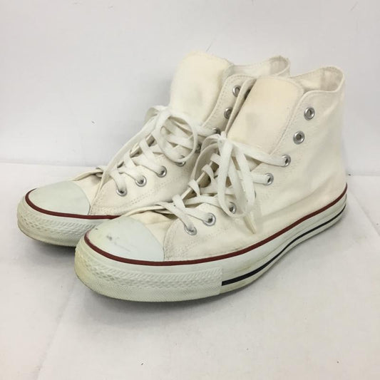コンバース CONVERSE スニーカー スニーカー M7650 ALL STAR HI 29.5cm 29.5cm ロゴ、文字 白 / ホワイト / white メンズ USED 古着 中古 10151963