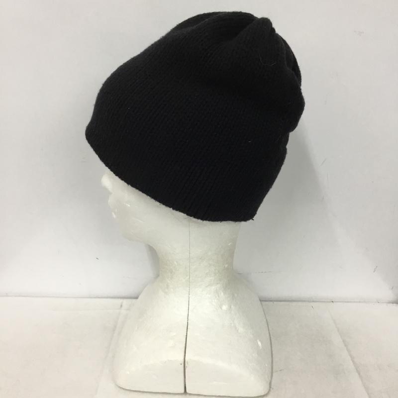 カムズアンドゴーズ COMESANDGOES 帽子 ニット帽 コットン ナイロン 無地 黒 / ブラック / black メンズ USED 古着 中古 10151972