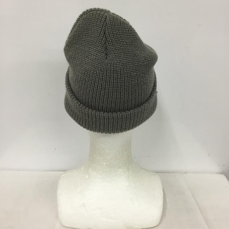 ハフ HUF 帽子 ニット帽 ビーニー ロゴ、文字 灰 / グレー / gray メンズ USED 古着 中古 10151973