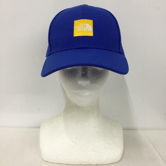 ザノースフェイス THE NORTH FACE 帽子 キャップ NN02334 スクエアロゴキャップ FREE ロゴ、文字 青 / ブルー / blue メンズ USED 古着 中古 10151975