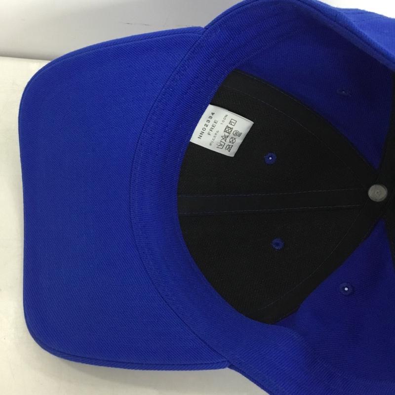 ザノースフェイス THE NORTH FACE 帽子 キャップ NN02334 スクエアロゴキャップ FREE ロゴ、文字 青 / ブルー / blue メンズ USED 古着 中古 10151975