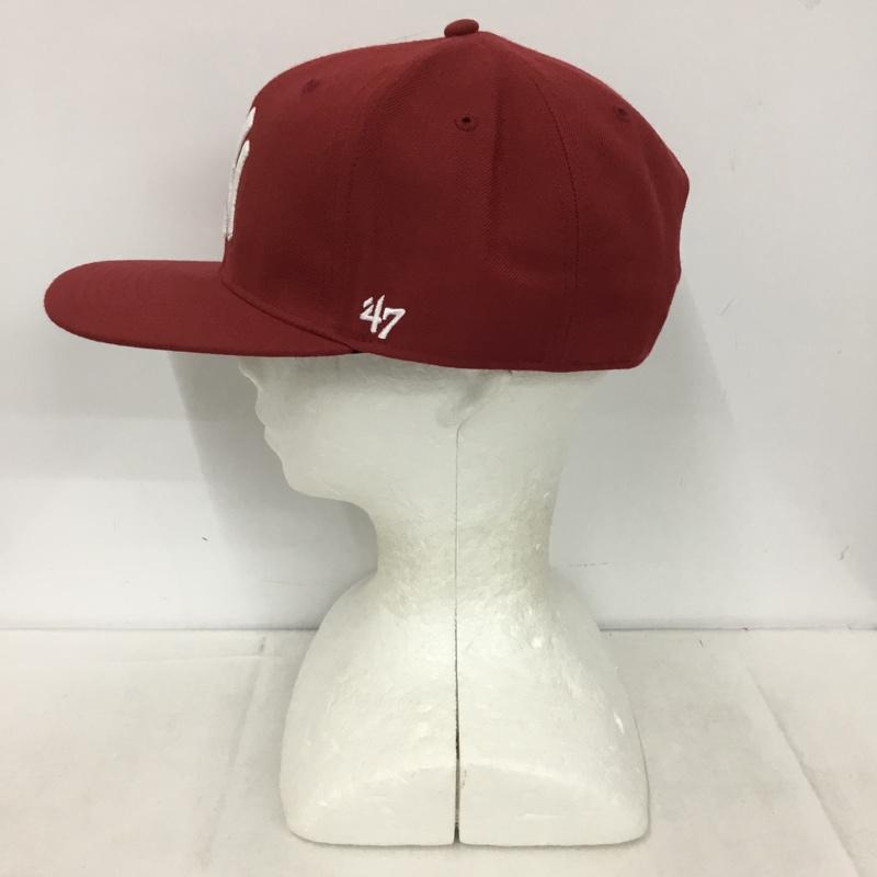 フォーティーセブンブランド 47 Brand 帽子 キャップ NY ニューヨークヤンキース ロゴ、文字 ボルドー / ボルドー / メンズ USED 古着 中古 10151978