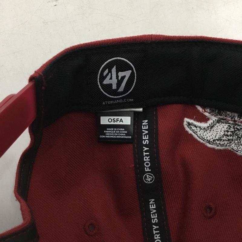 フォーティーセブンブランド 47 Brand 帽子 キャップ NY ニューヨークヤンキース ロゴ、文字 ボルドー / ボルドー / メンズ USED 古着 中古 10151978