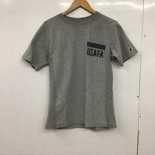 チャンピオン Campion Tシャツ 半袖 c3-f371 Tシャツ プリントTシャツ L ロゴ、文字 灰 / グレー / gray メンズ USED 古着 中古 10151988