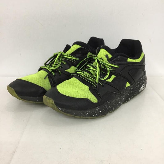 プーマ PUMA スニーカー スニーカー 361340 03 BLAZE TECH MESH 26.5cm 26.5cm ロゴ、文字 黒 / ブラック / black X 黄 / イエロー / yellow メンズ USED 古着 中古 10151993