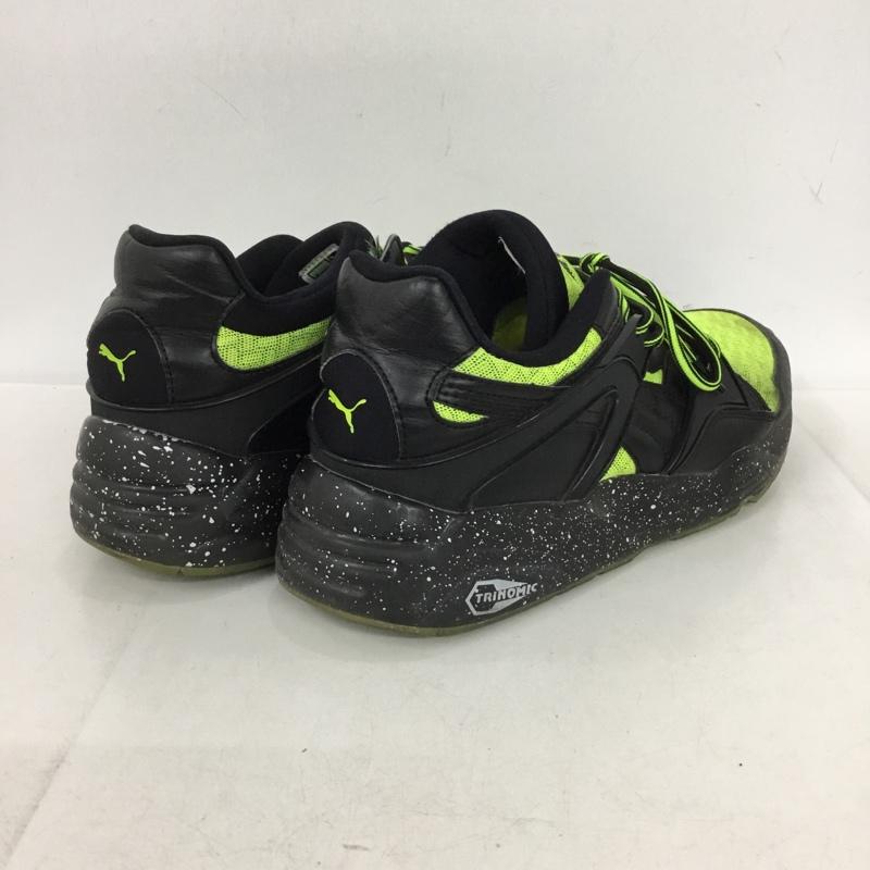 プーマ PUMA スニーカー スニーカー 361340 03 BLAZE TECH MESH 26.5cm 26.5cm ロゴ、文字 黒 / ブラック / black X 黄 / イエロー / yellow メンズ USED 古着 中古 10151993
