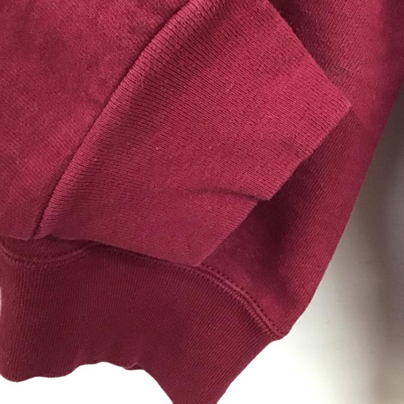 フルーツオブザルーム FRUIT OF THE LOOM トレーナー 長袖 長袖トレーナー スウェット クルーネック プルオーバー XXL ロゴ、文字 えんじ / ワインレッド / dark red メンズ USED 古着 中古 10151997