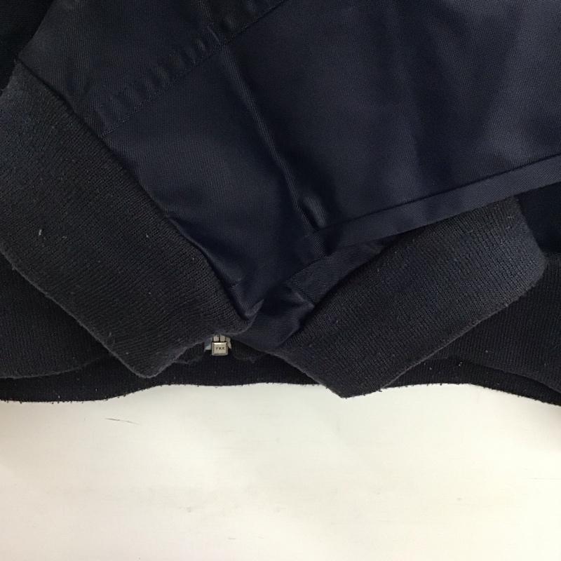 アディダス adidas ジャケット、上着 ジャンパー、ブルゾン ジップアップジャケット アウター 古着 00s M ロゴ、文字 紺 / ネイビー / navy メンズ USED 古着 中古 10152000